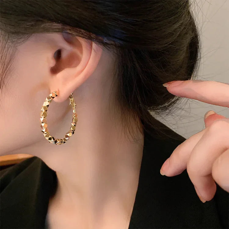 Elegant Nina Hoop Earrings