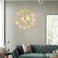 EleganceClock - Design Muurklok 14 Inch Zwart