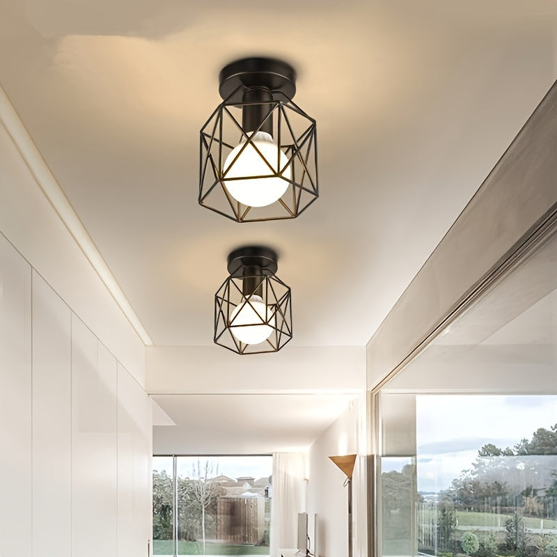 NordicLight - Minimalistische Zwarte Plafondlamp voor Keuken