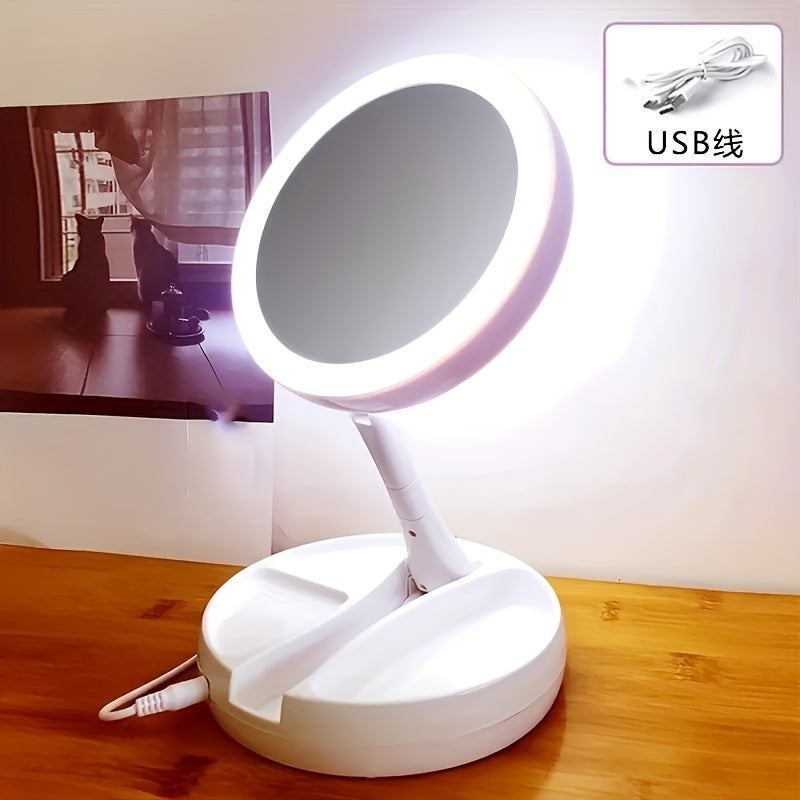 GlowMirror - Draagbare Make-up Spiegel met LED