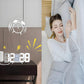 DigiTime Clock – LED 3D Klok met Kalender & Temperatuur