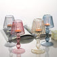 CrystalGlow – Luxe Glazen Tafellamp & Kandelaar