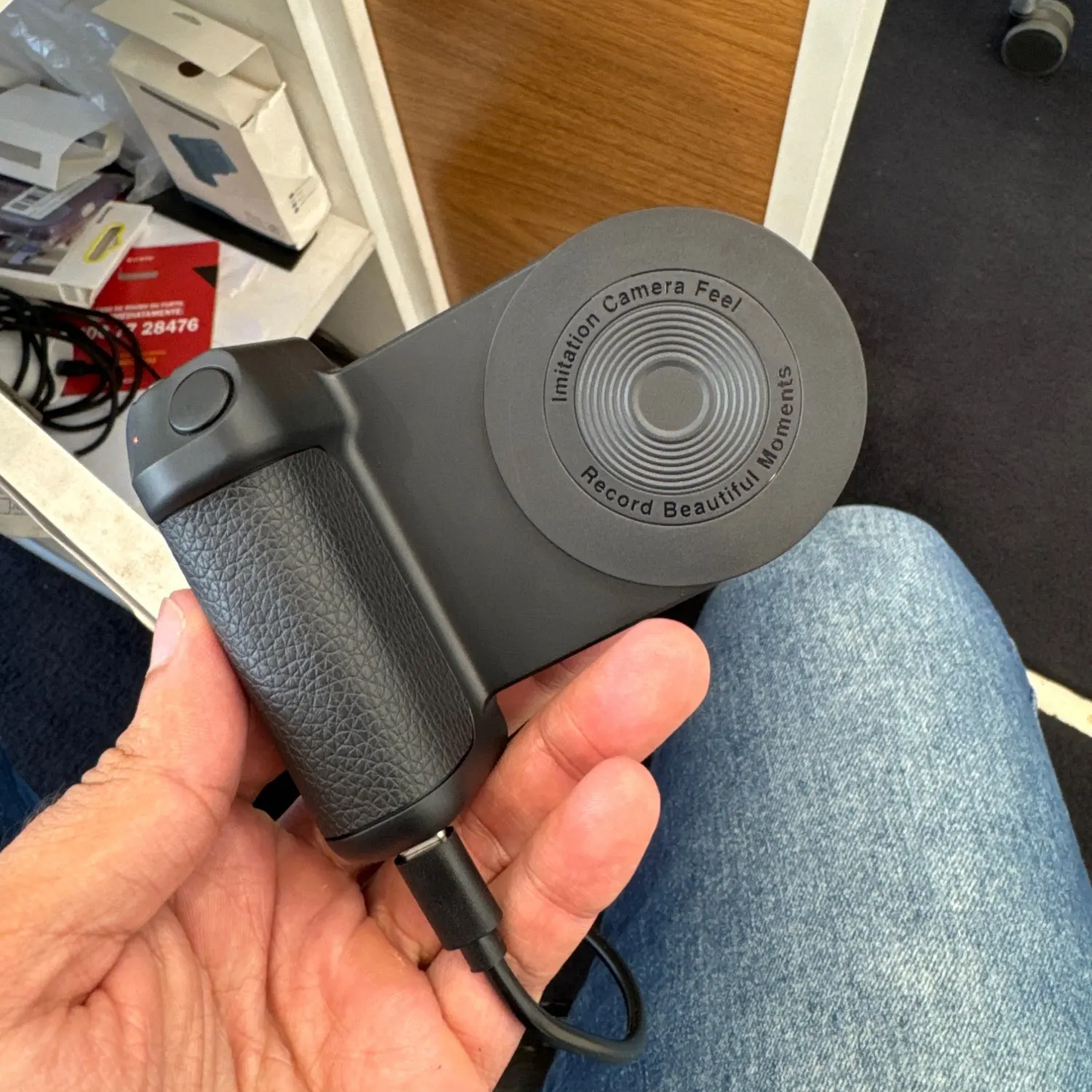 Dimpzy – Multifunctionele Powerbank met Selfie Functie