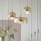 Hailie LED – Retro Amber Hanglamp voor Sfeervolle Verlichting