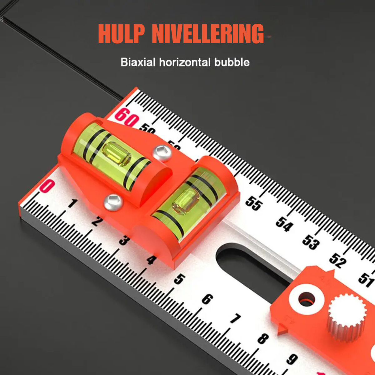 2-in-1 Boorpositioneringsliniaal