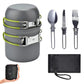 TrekChef - Complete Camping Pannenset met Bestek