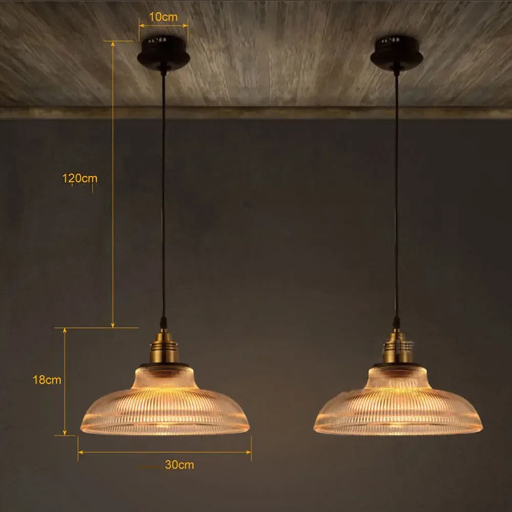 LumiVibe – Elegante Glazen Hanglamp voor Elke Ruimte