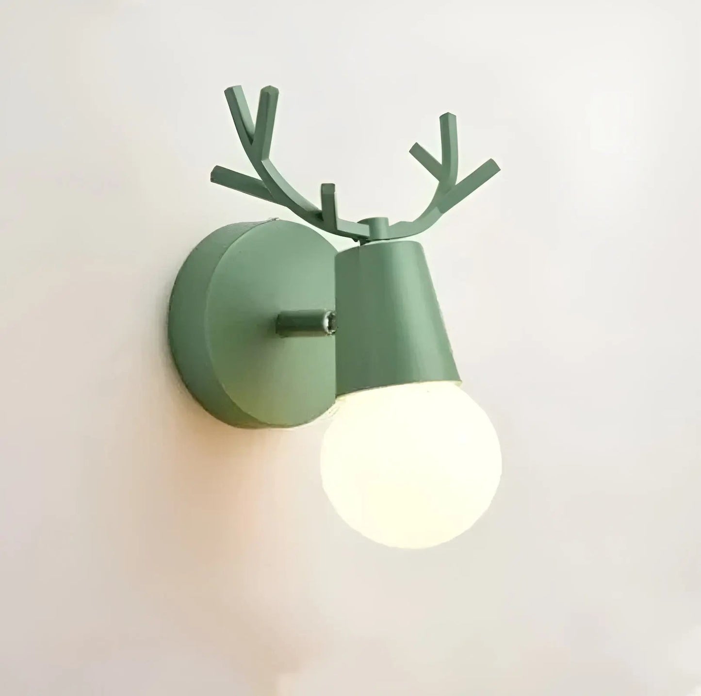 Nordic Glow Gewei LED Wandlamp – Elegant & Energiezuinig Design