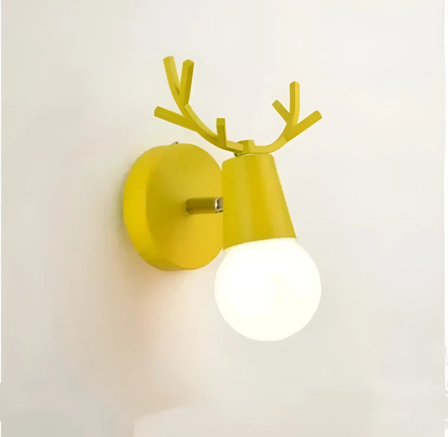 Nordic Glow Gewei LED Wandlamp – Elegant & Energiezuinig Design