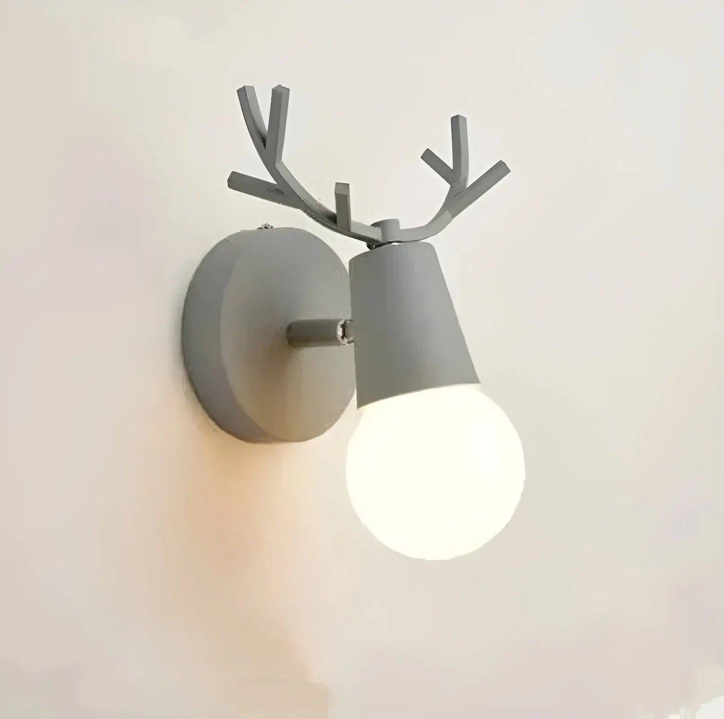 Nordic Glow Gewei LED Wandlamp – Elegant & Energiezuinig Design