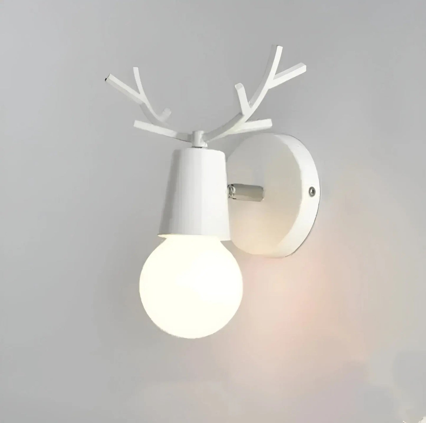 Nordic Glow Gewei LED Wandlamp – Elegant & Energiezuinig Design