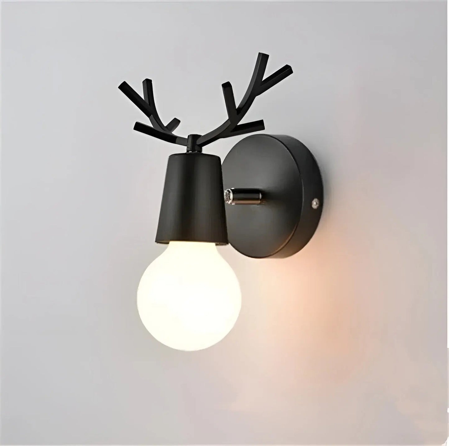 Nordic Glow Gewei LED Wandlamp – Elegant & Energiezuinig Design