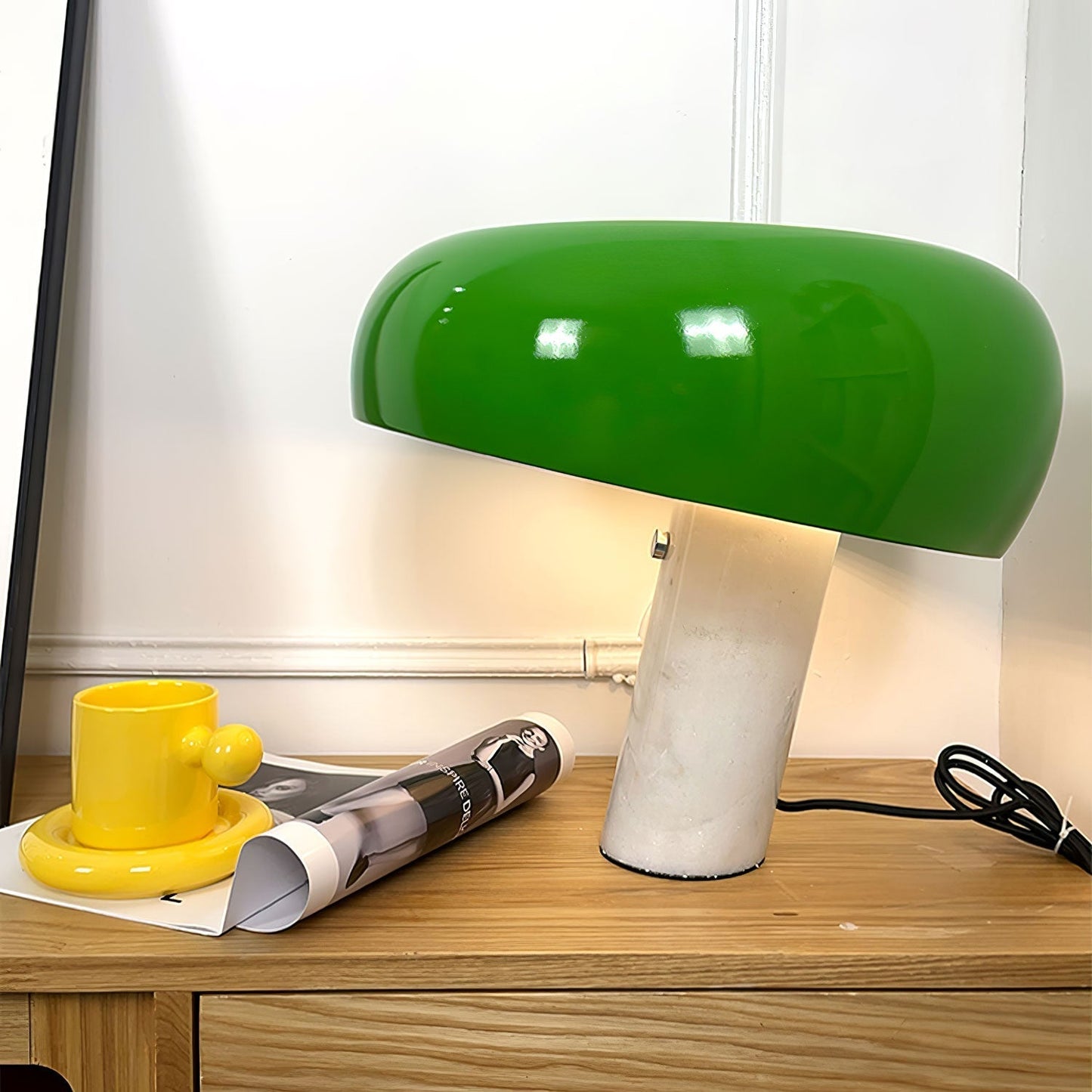StoneGlow Tafellamp – Luxe Marmeren Design Verlichting