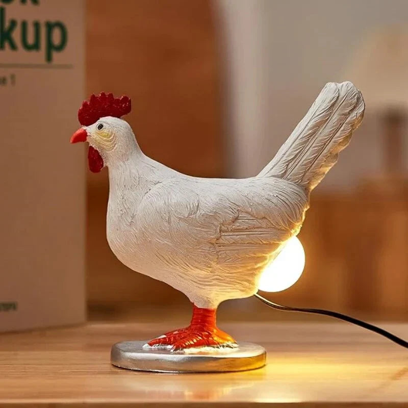 ChickLite – Speelse Kippen Tafellamp voor je Tafel