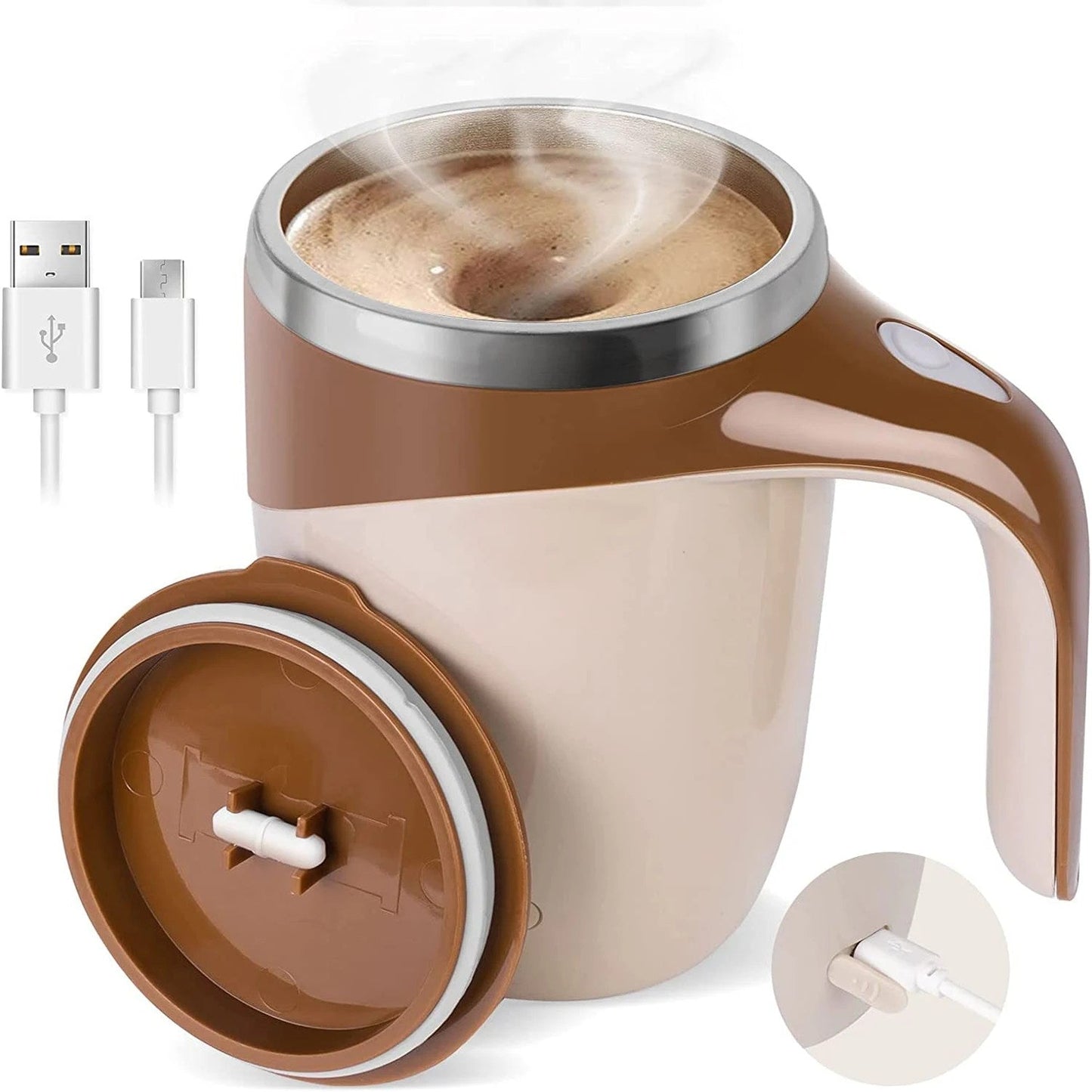 MagStir - Draadloze Magnetische Roerbeker met USB-oplaadfunctie