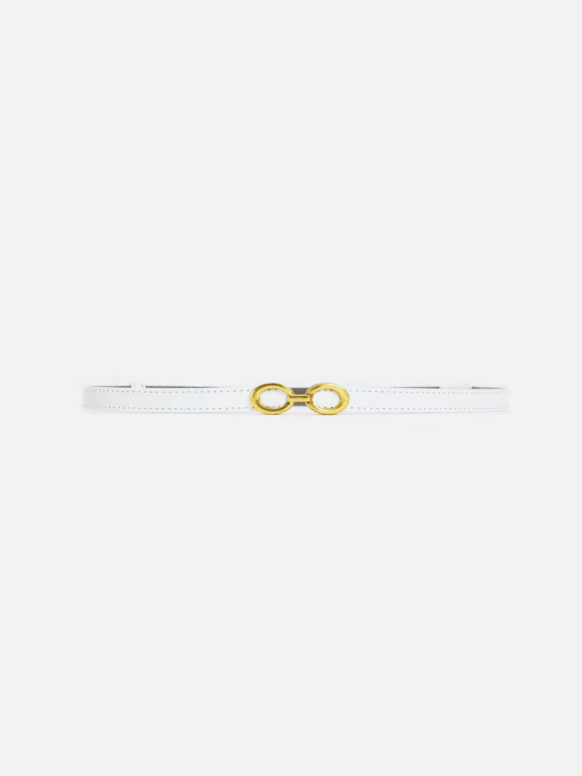 LuxeRing Belt - Elegante Leren Riem voor Dames