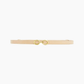 LuxeRing Belt - Elegante Leren Riem voor Dames