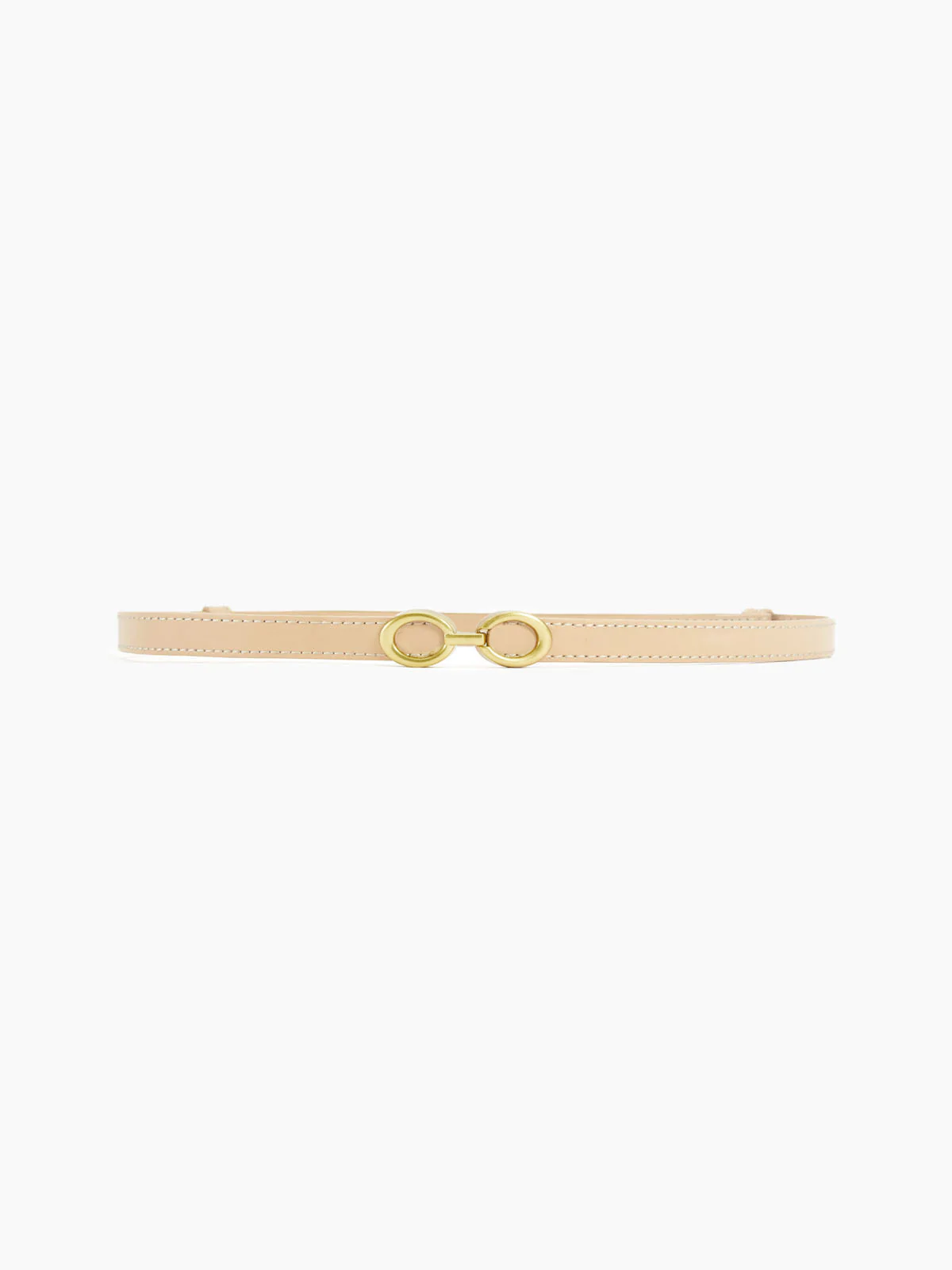 LuxeRing Belt - Elegante Leren Riem voor Dames