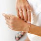 Sienna Dubbele Zirkonia Ring - Elegantie en Pracht in Één Parel!
