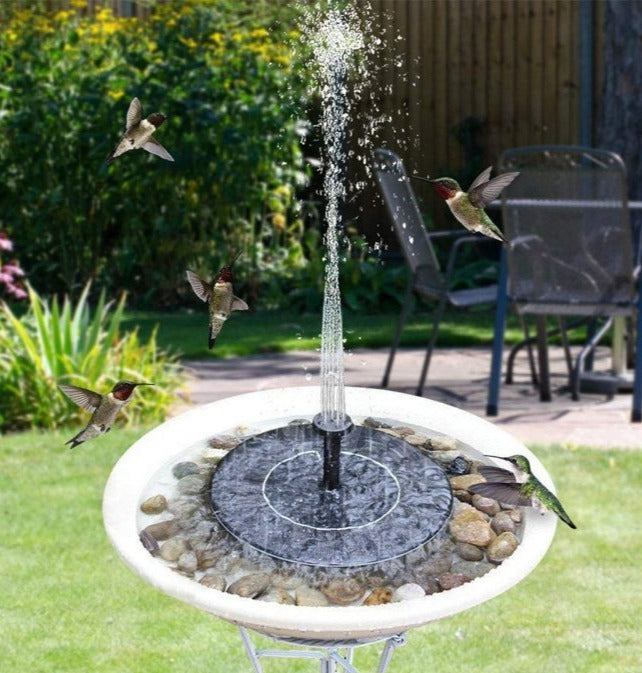 Flowbee – Elegante Solarfontein voor Tuinvogels