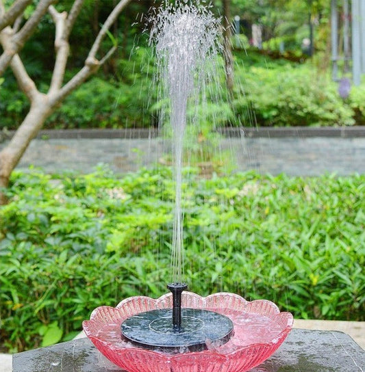 Flowbee – Elegante Solarfontein voor Tuinvogels