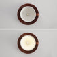 VibrantGlow Chandelier - Elegante Gekleurde Keramische Kroonluchter