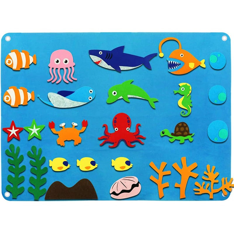 FeltPlay – Creatief Peuter Viltbord voor Speelplezier