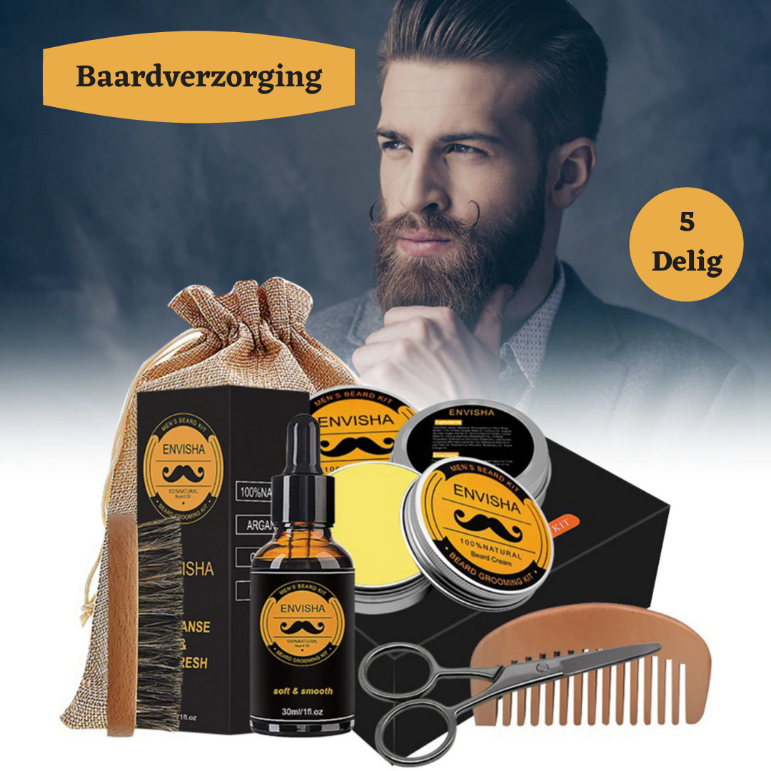 BeardBoost – Verzorgende Baardgroei Kit voor Huid