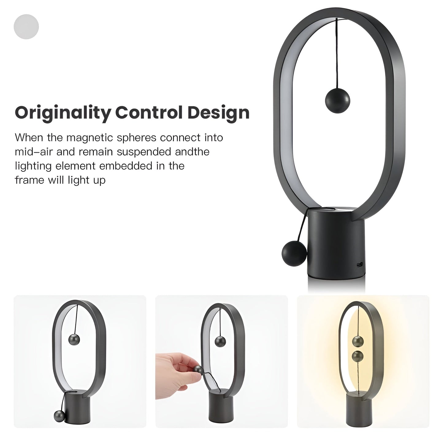 Elegante LED BalanceGlow Lamp – Verfijnde Sfeer & USB Opladen
