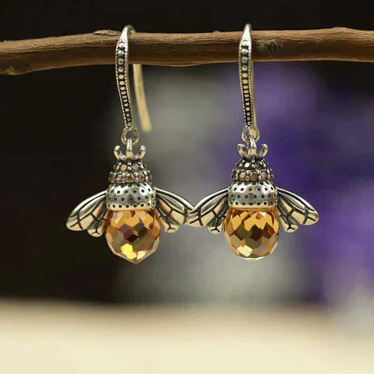Koningin Bijen Oorhangers - Elegant en Uniek Accessoire