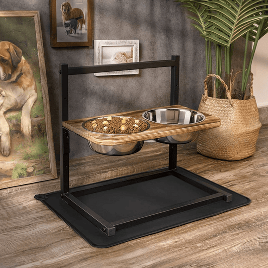 SnackHaven - Luxe Verhoogd Voederstation voor Honden