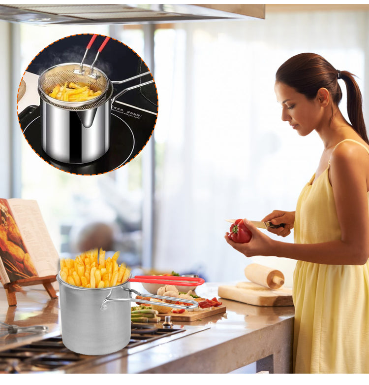 CrispMaster - Compacte Frituurpan voor Snacks