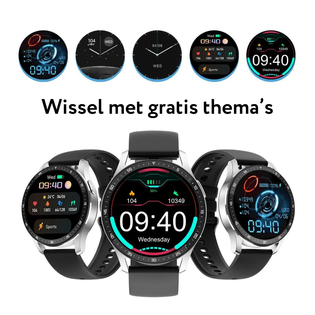 PowerPulse Elite - Stijlvol Sporthorloge voor Topprestaties