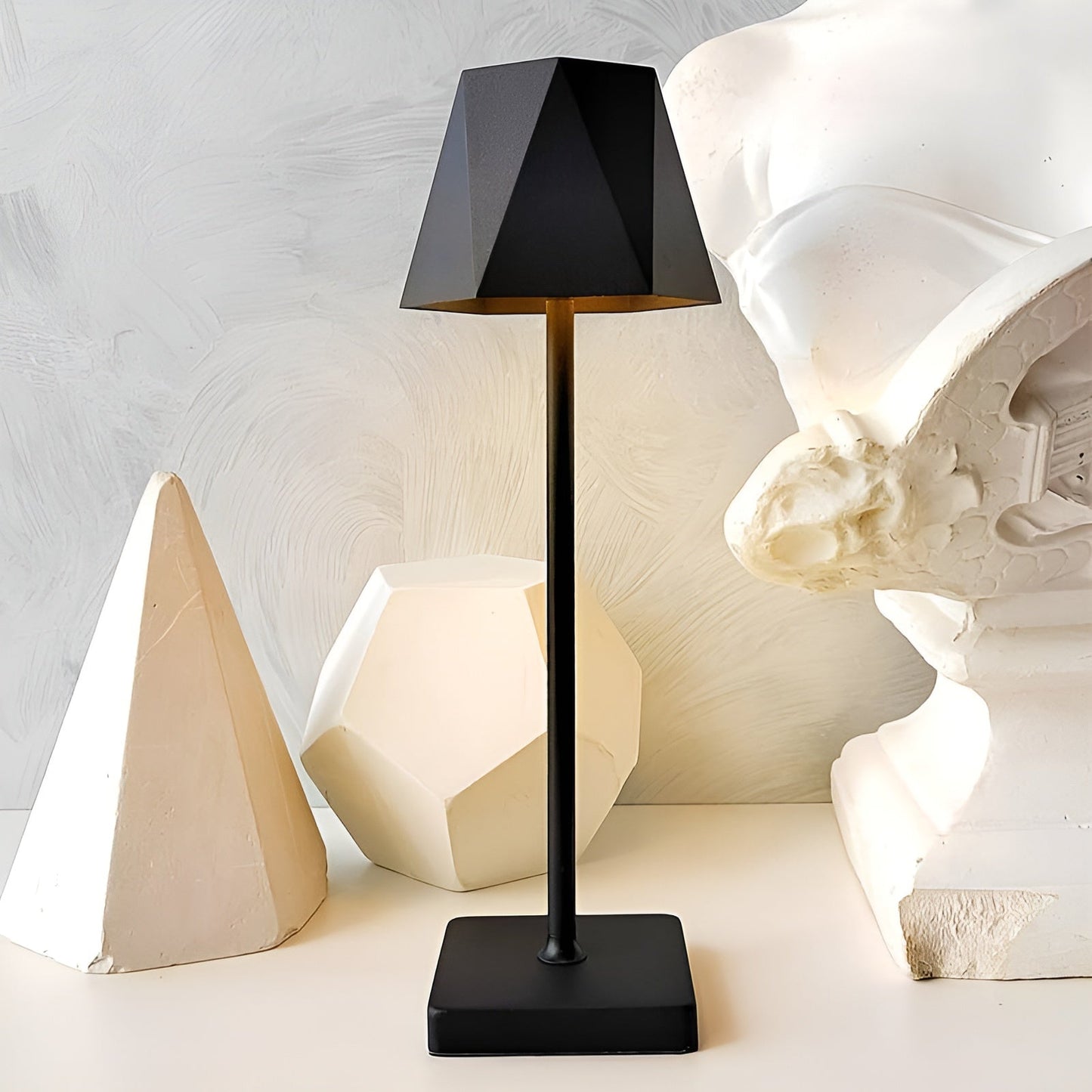 Elegante Retro LED Tafellamp - Draadloos & Oplaadbaar