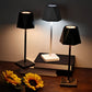 Elegante Retro LED Tafellamp - Draadloos & Oplaadbaar