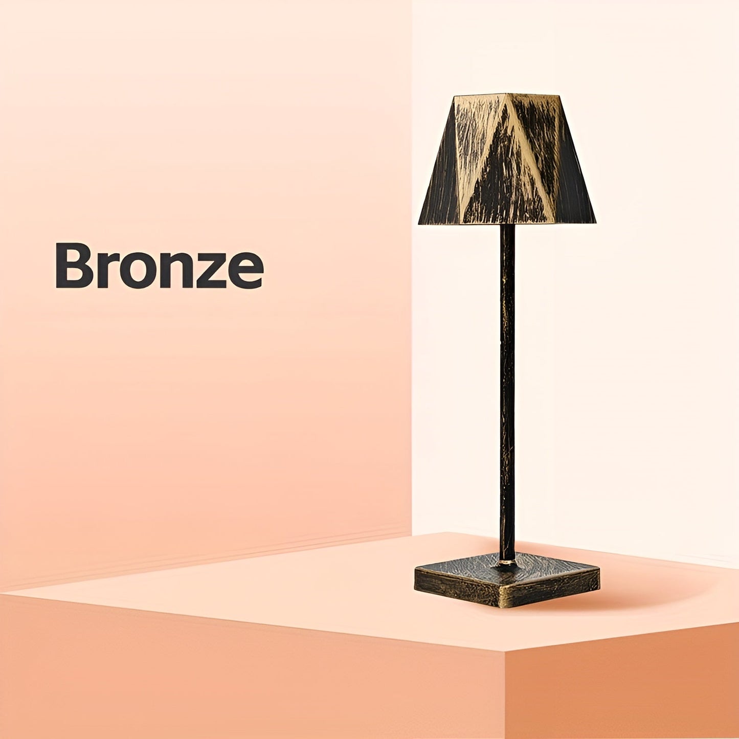 Elegante Retro LED Tafellamp - Draadloos & Oplaadbaar