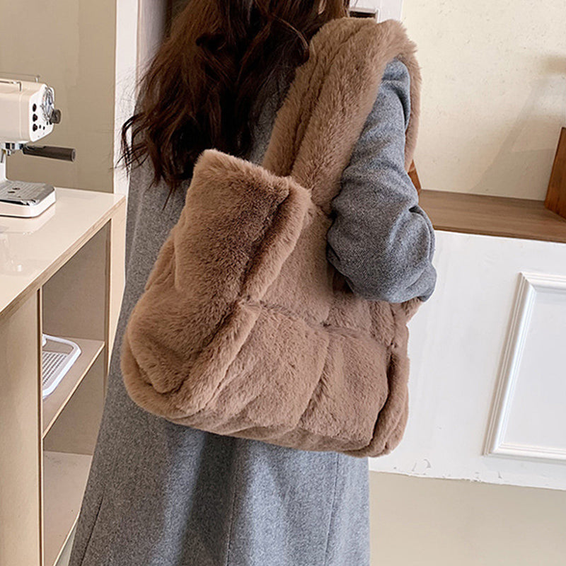 Pipa Plush Bag – Winterse Comfortabele Damestas