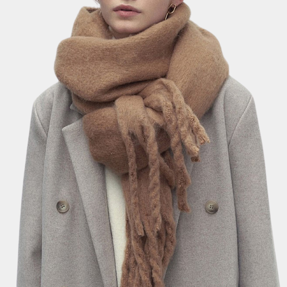 EleganceWrap Scarf - Luxe Damesaccessoire voor de Herfst