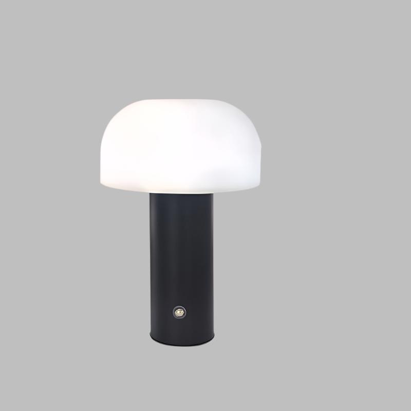 MushroomGlow - Minimalistische Draadloze Tafellamp met Dimfunctie