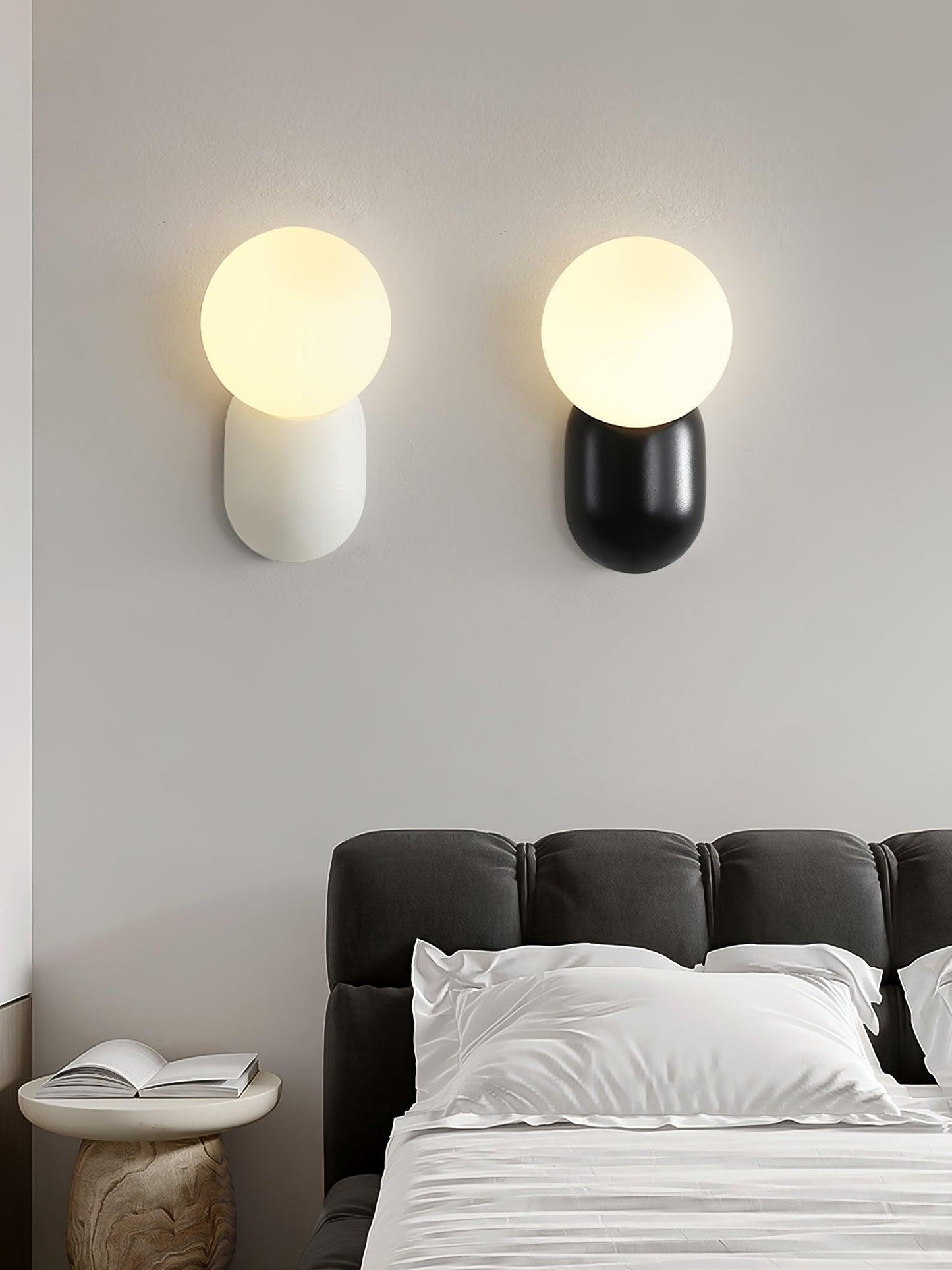 ChicGlow Resin Wandlamp – Elegantie en Energiezuinigheid in Één