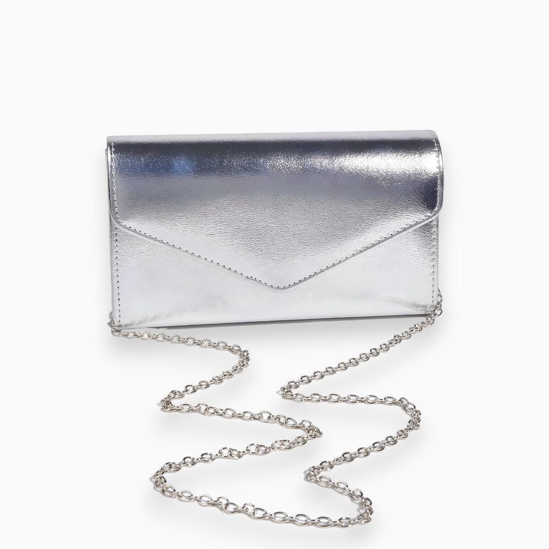EleganceClutch – Modieuze Ruches Clutch Tas