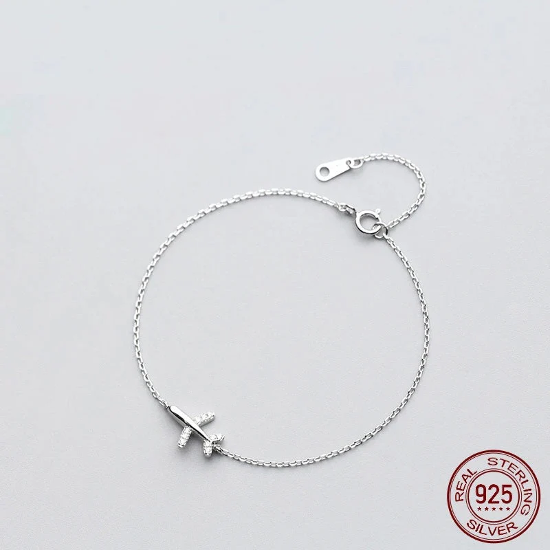 SkyFly Bracelet – Stijlvolle Zilveren Armband