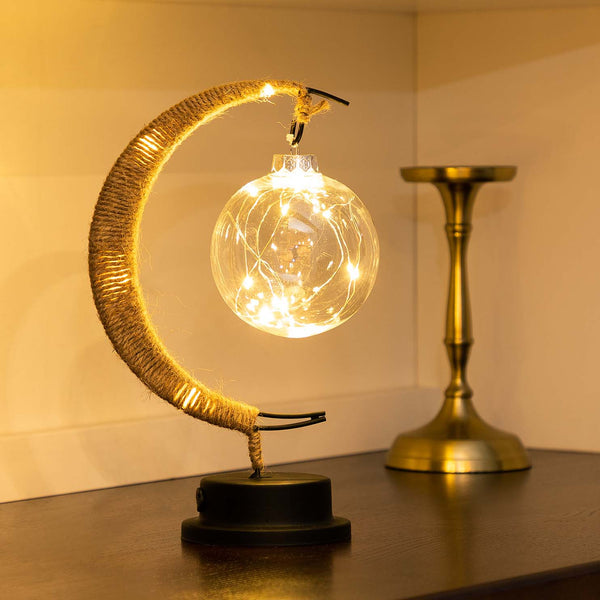 LunarGlow Tafellamp – Magische Maanlamp voor Dromerige Sferen