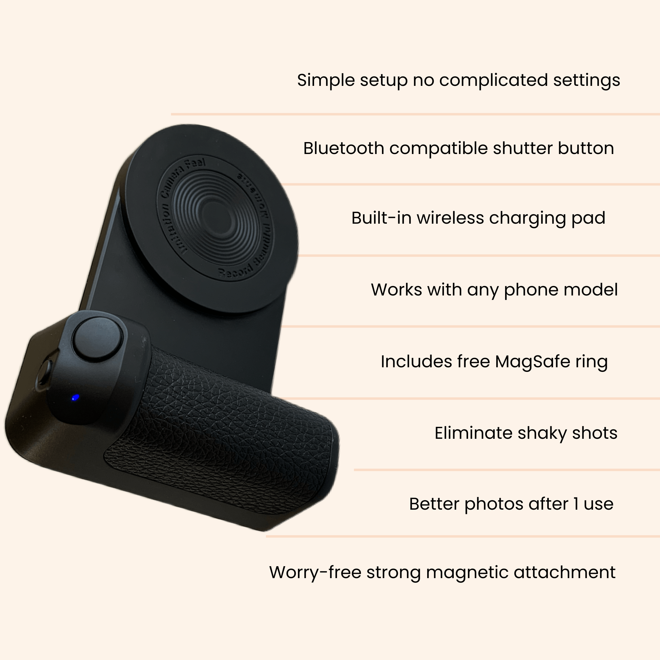 Dimpzy – Multifunctionele Powerbank met Selfie Functie