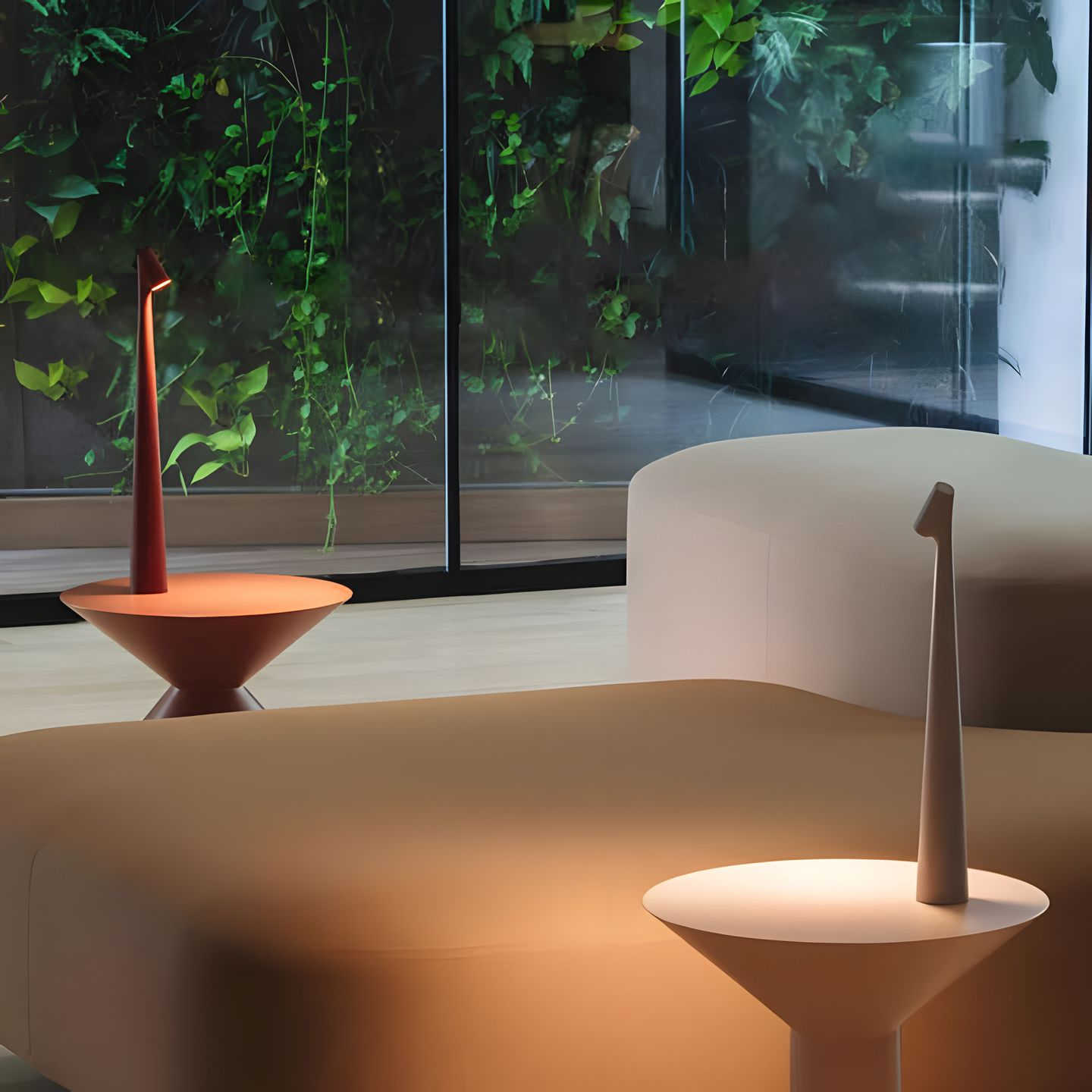 LunaSlim – Elegante Draadloze Tafellamp met Verstelbare Verlichting