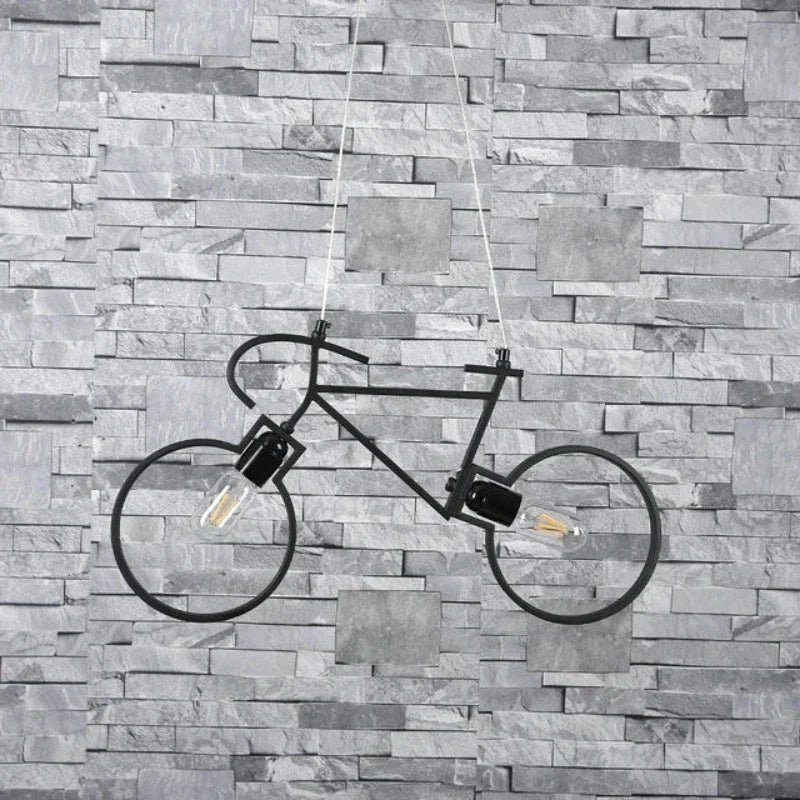 BikeGlow – Stijlvolle LED Hanglamp voor Fietsfanaten