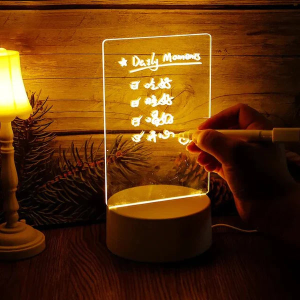 GlowPad – Magisch Verlicht Notitieblok voor Creatievelingen