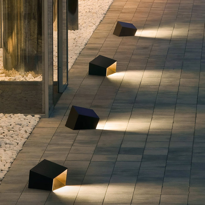 Cube Solar - Stijlvolle Zonne-Lamp voor Tuinverlichting