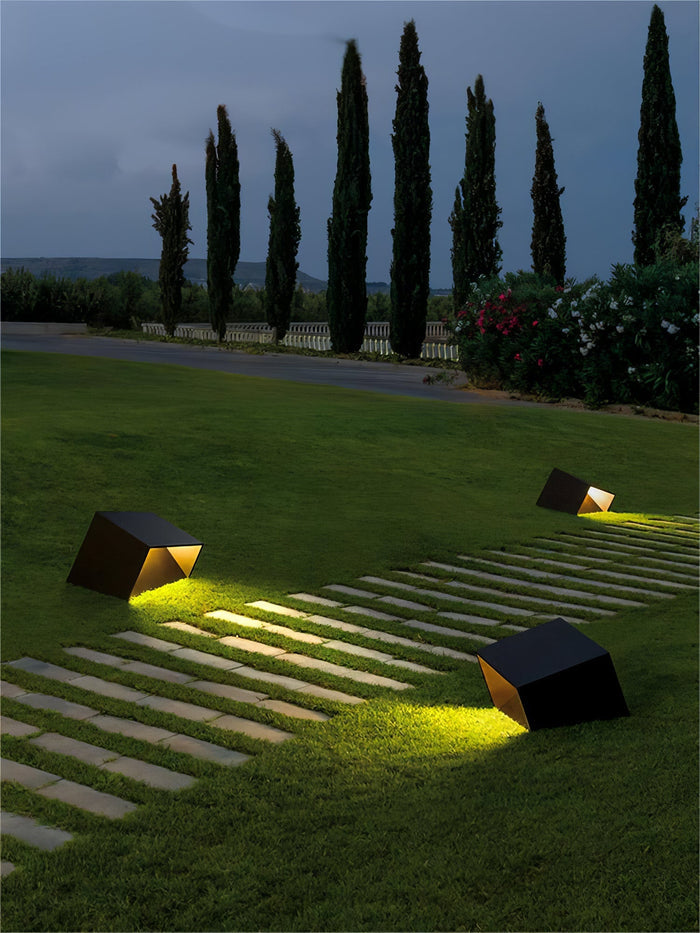 Cube Solar - Stijlvolle Zonne-Lamp voor Tuinverlichting