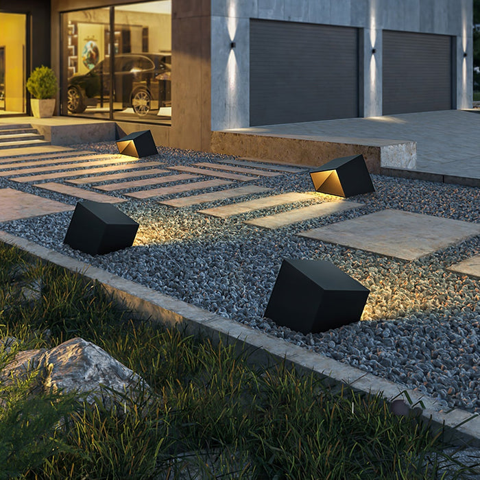 Cube Solar - Stijlvolle Zonne-Lamp voor Tuinverlichting